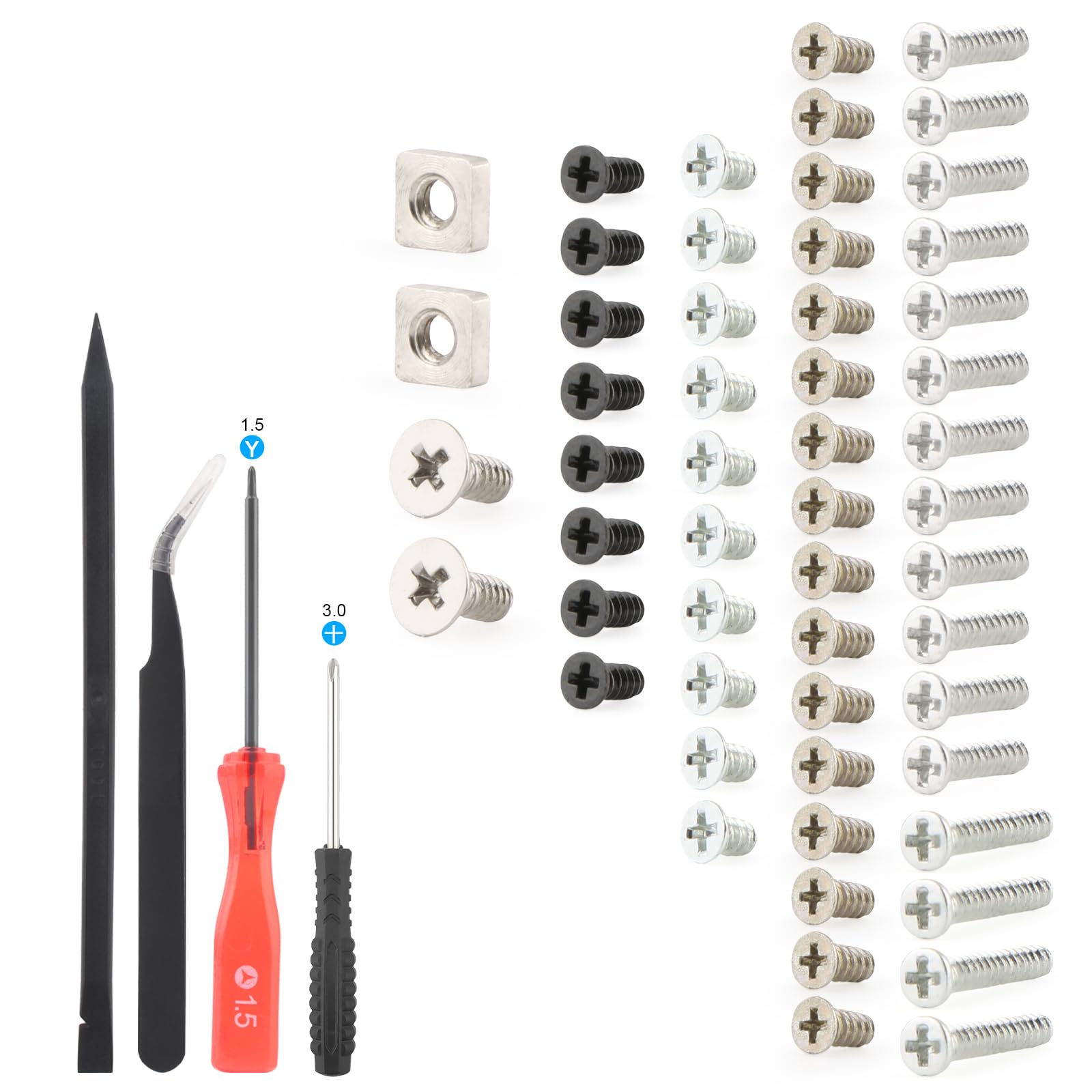 Amazon.com: 52PCS Full Screws Set for Nintendo New 3DS XL/LL Screw