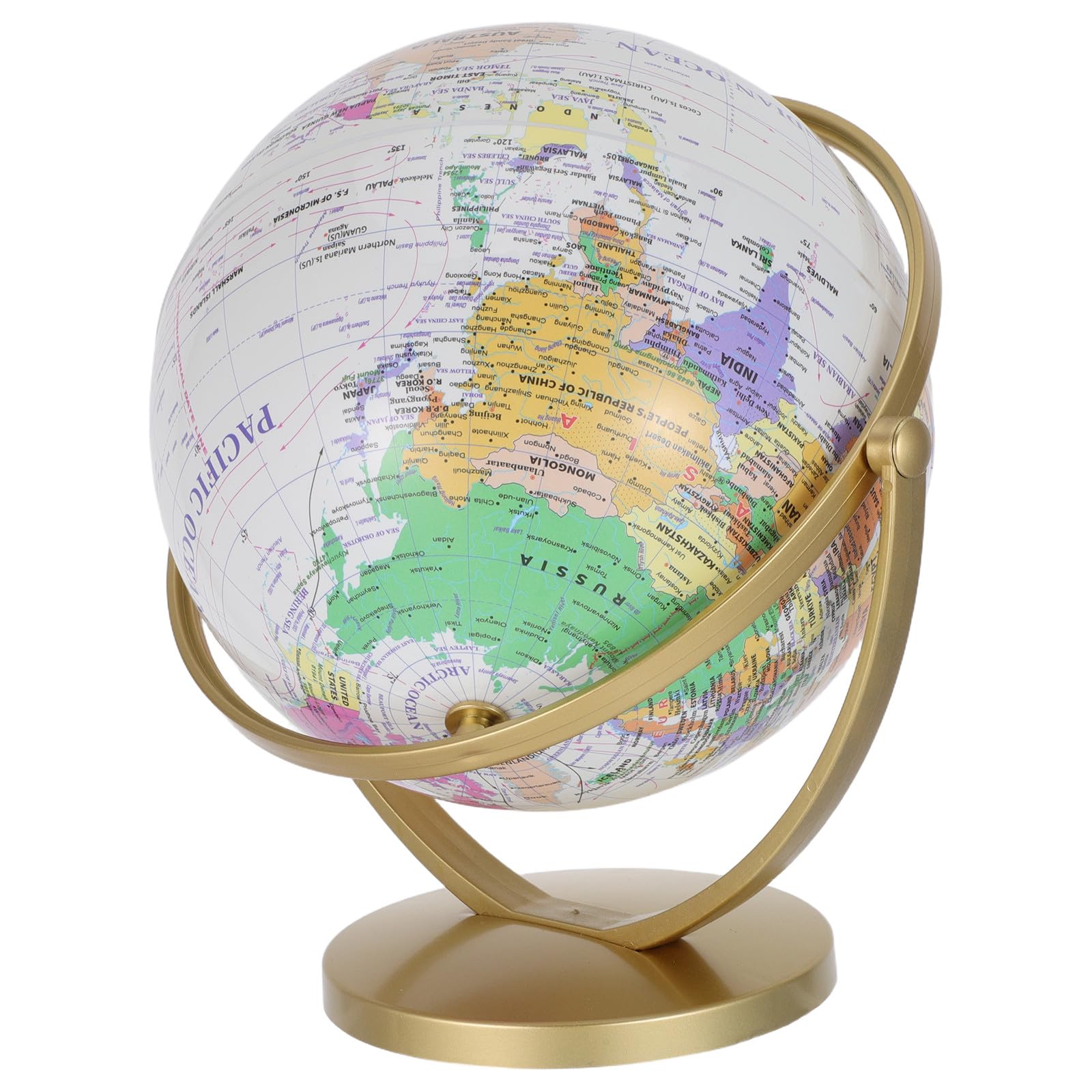 Globe terrestre avec support stable Didiseaon pour éviter les chutes sur le bureau