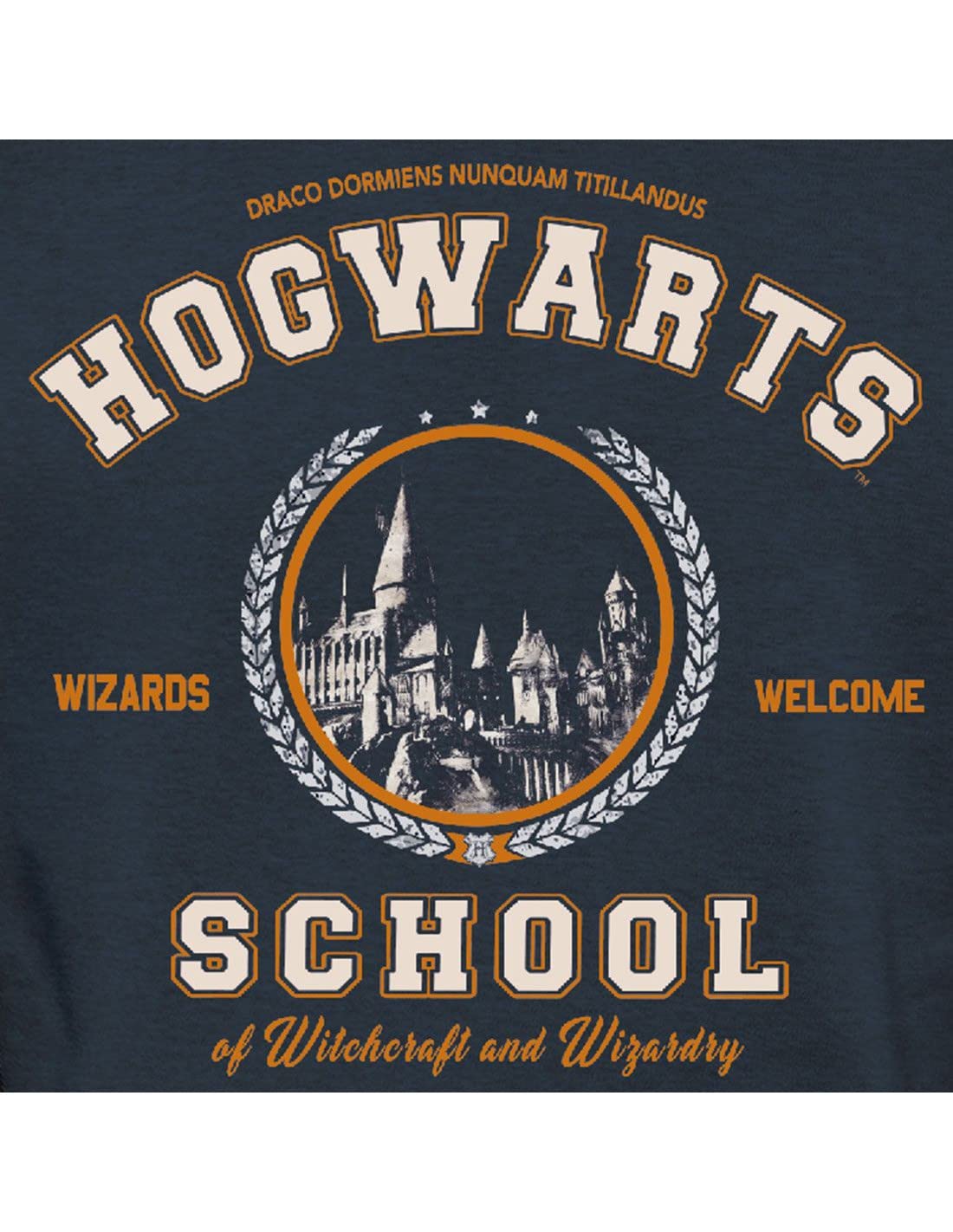 Harry Potter Kids - Hogwarts School Unisex Kapuzenpullover Navy 152