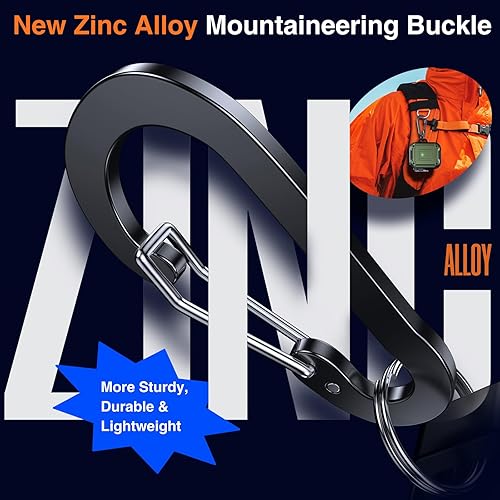 Miniatura 5 de Chicfun Armour Lock - Funda para AirPods de 12 generación con bloqueo seguro y llavero, compatible con MagSafe protección resistente de 360 AirPods