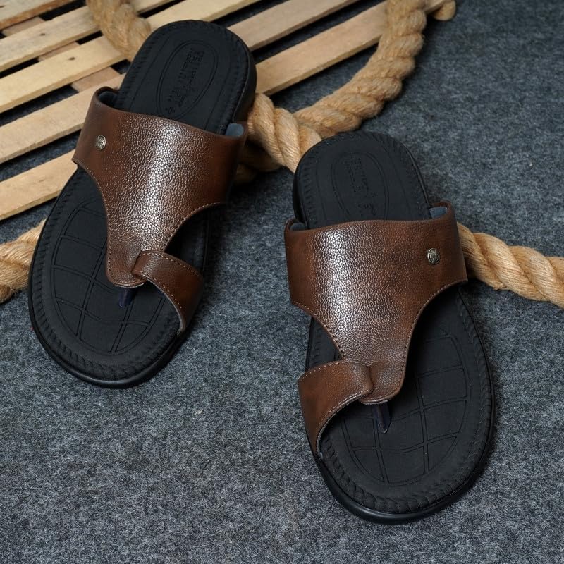 Image of HEALTH FIT Ortho Care Super Extra Soft Anti-Skid Doubleu Flip-Flops Orthopedic Chappal /Slipper Breathable Soft Sole Ultra-Lightweight Slipper for Men's 7016