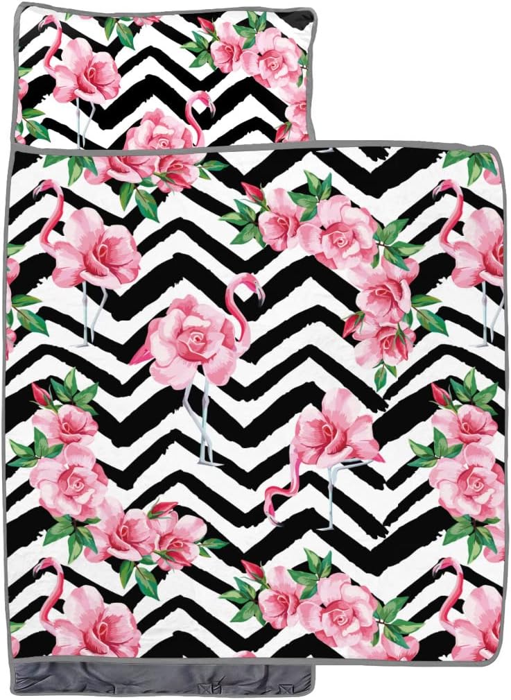 Saco De Dormir Para Niños - Con Estampado De Dibujos Animados - Tela De Poliéster Suave - 160x60 Cm - Ideal Siesta, Viajes, Edades 3-10 Años