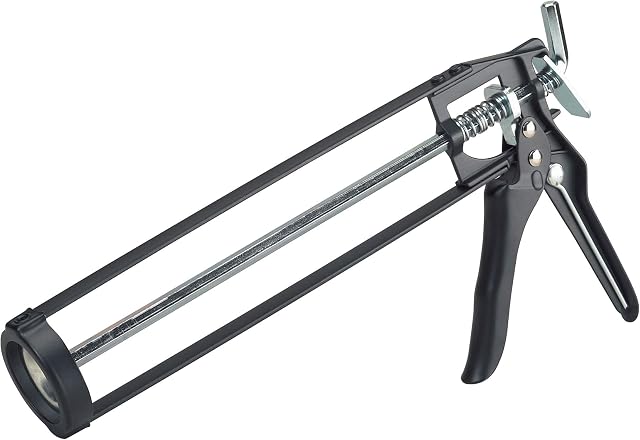 Everbuild Professional Caulk, Sealant, Adhesive Application Gun For Up To C3/310 ml Cartridges