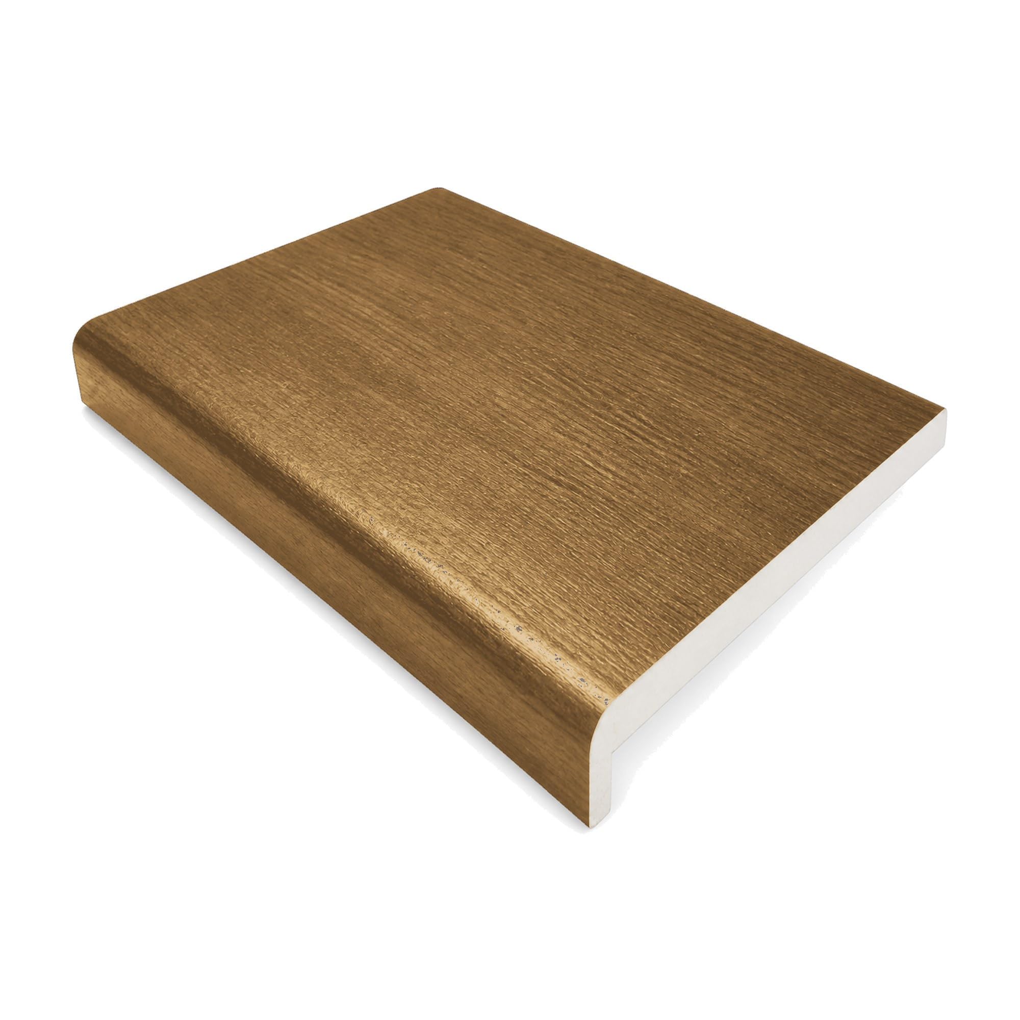 Windows 4 You Irish Oak 200Mm X 1.5M Upvc Fascia Capping & Sill Cover + End Caps – 1 Pack