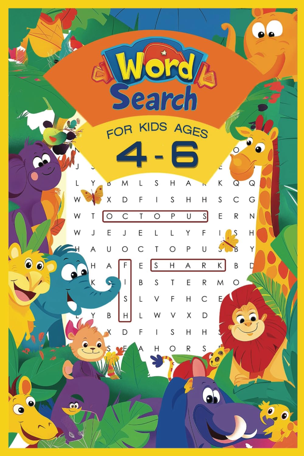 Early Learners Kids Word Search Puzzle: Activity Books for Kids Ages 4-6 | 100+ Words Treasure Hunt for Little Explorers Pre-School and Kindergarten |