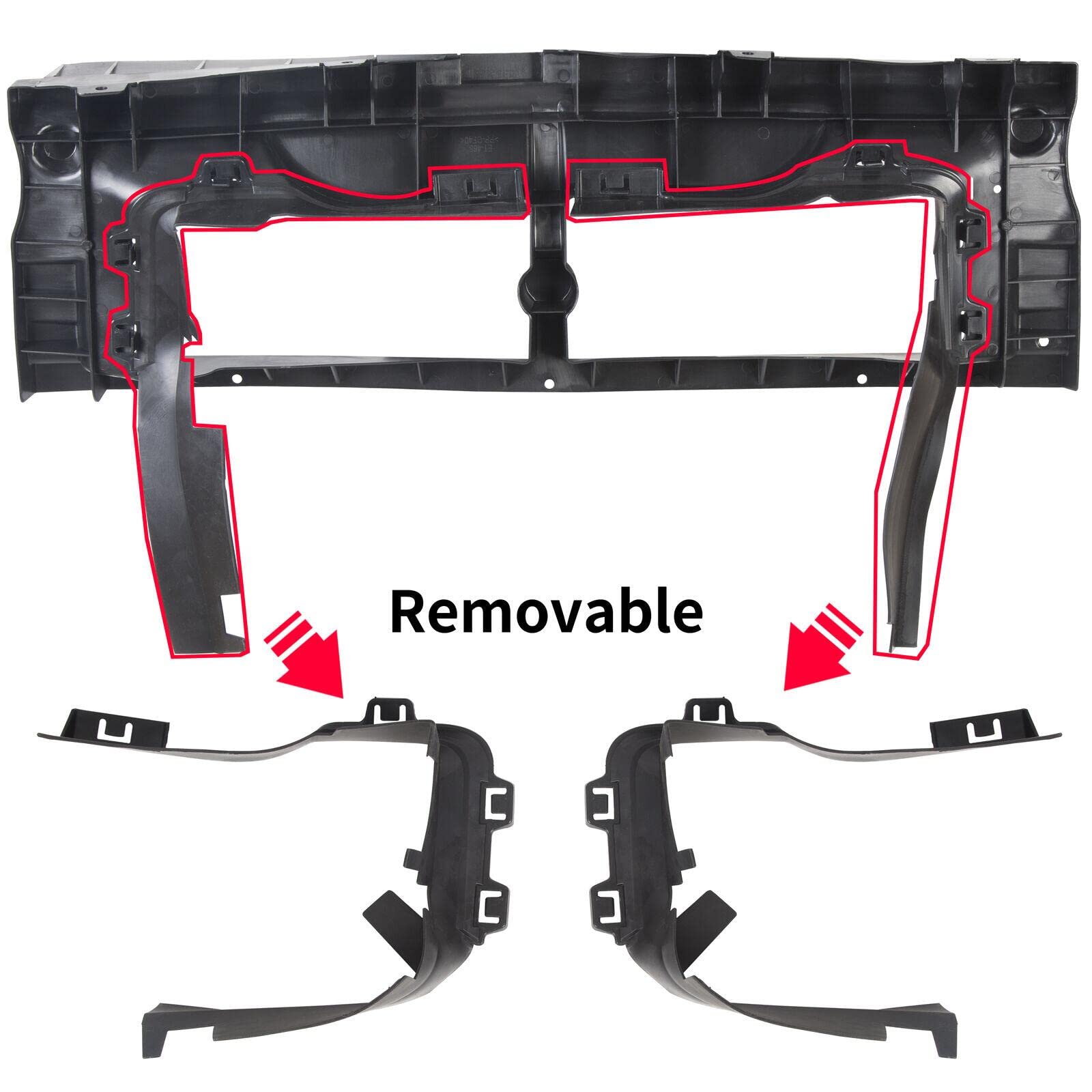 Front Bumper Cover Support For 2015-2021 Dodge Challenger – Direct Replacement 68170169AF