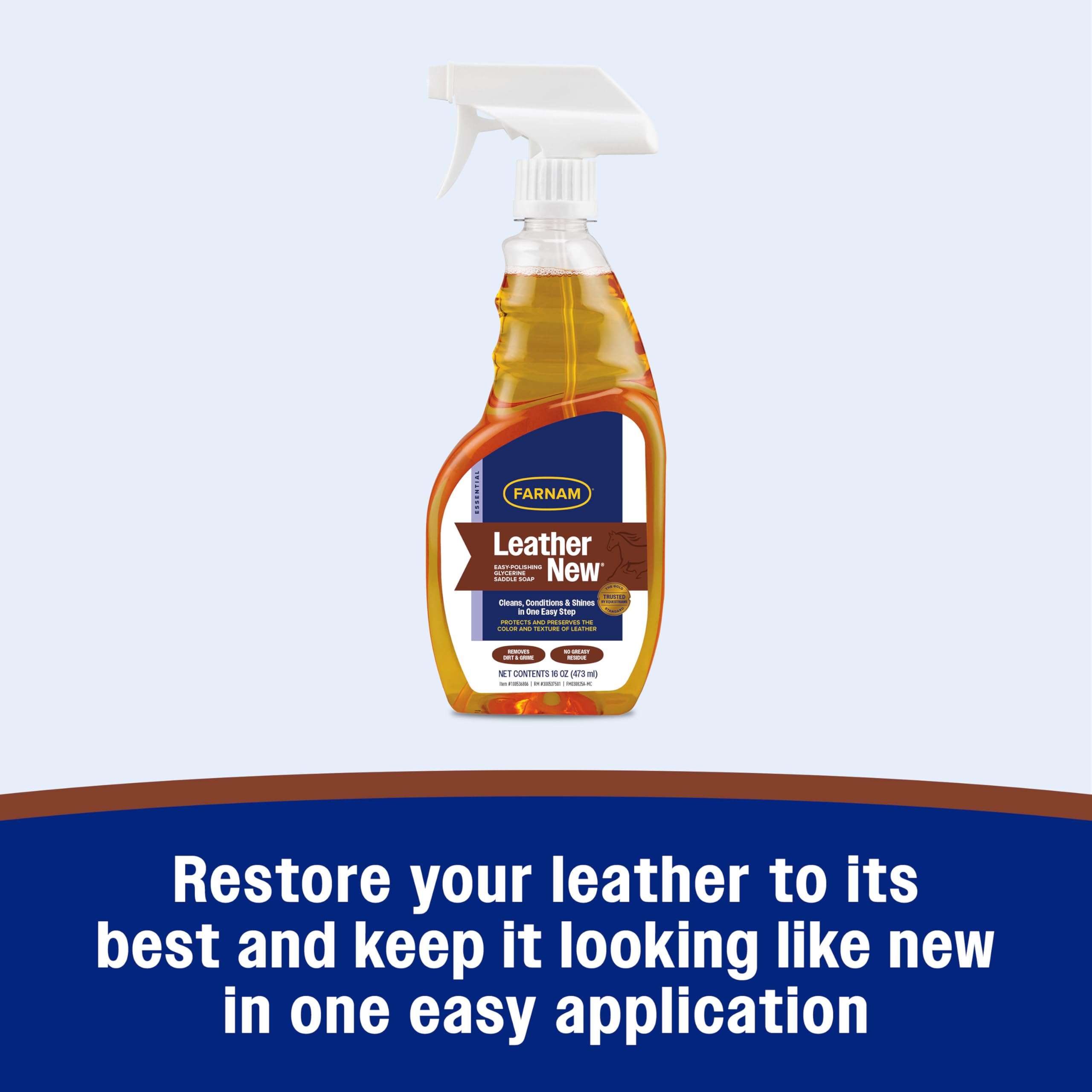 FARNAM Leather Saddle Soap 16-Ounce