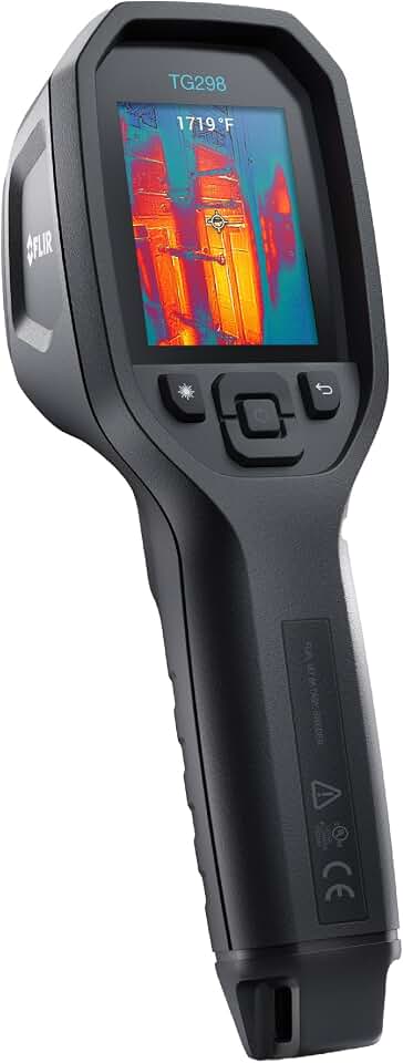 Flir TG298 Thermal Imaging Camera, 320x240 High-Temp Spot IR, Laser
