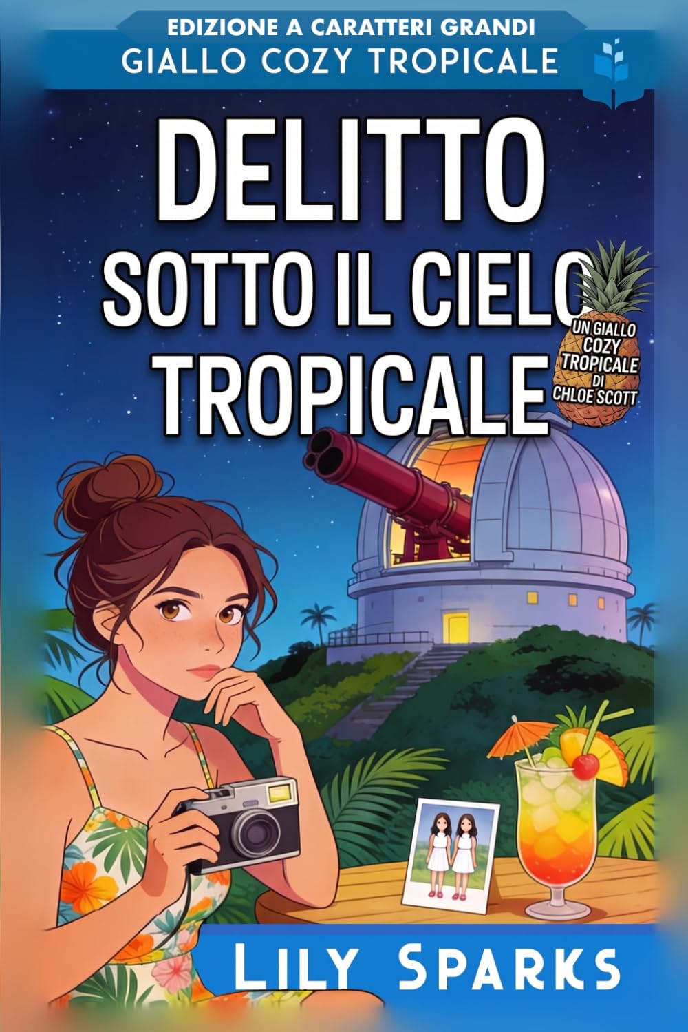 Delitto sotto il cielo tropicale: Edizione a caratteri grandi (I misteri tropicali di Chloe Scott Edizione a caratteri grandi)