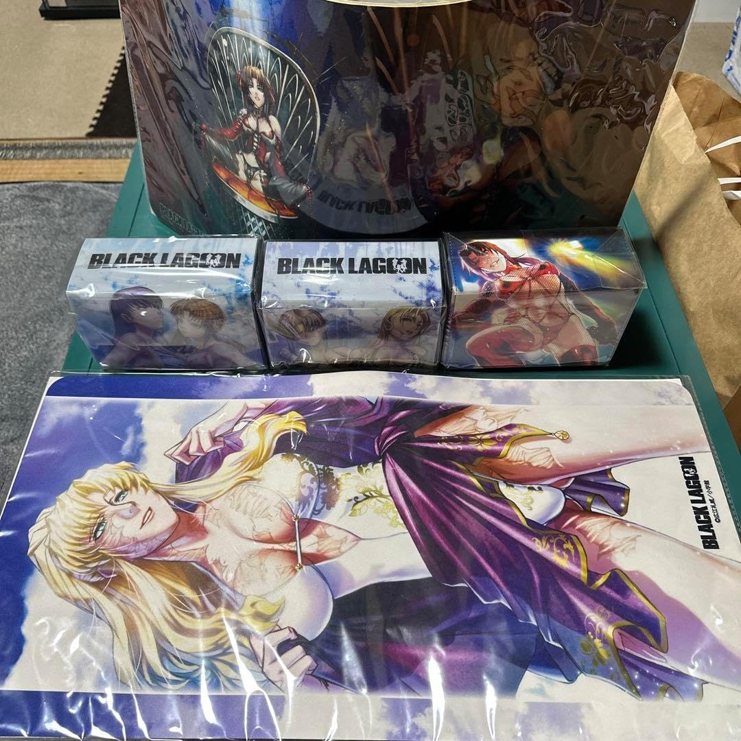 トレカアイテムくじEX ブラックラグーン A賞 B賞2種 C賞 ラストワン賞 ブロッコリートレカアイテムくじEX「BLACK LAGOON」The 2nd