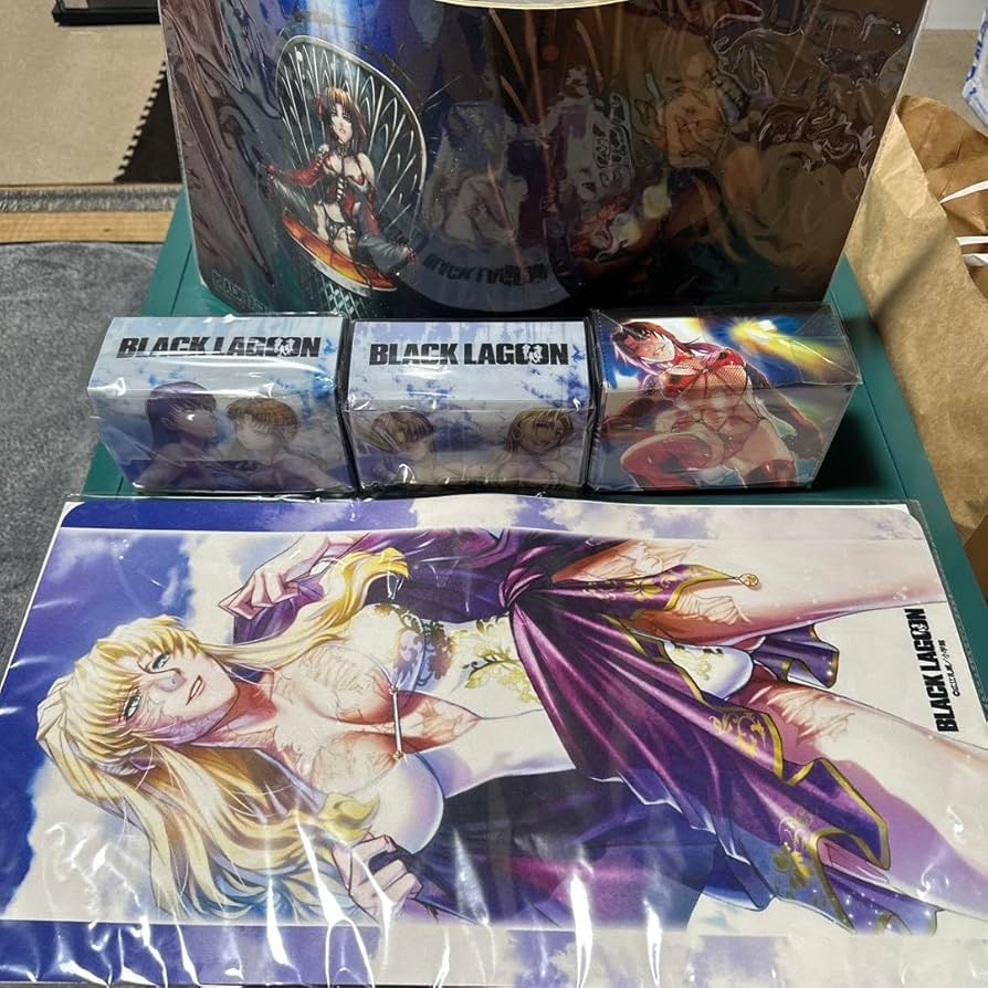 最終値下げトレカアイテムくじ ブラックラグーンA賞B賞C賞ラストワン賞5点セット Amazon.co.jp: トレカアイテムくじ ブラックラグーンA賞B賞C賞