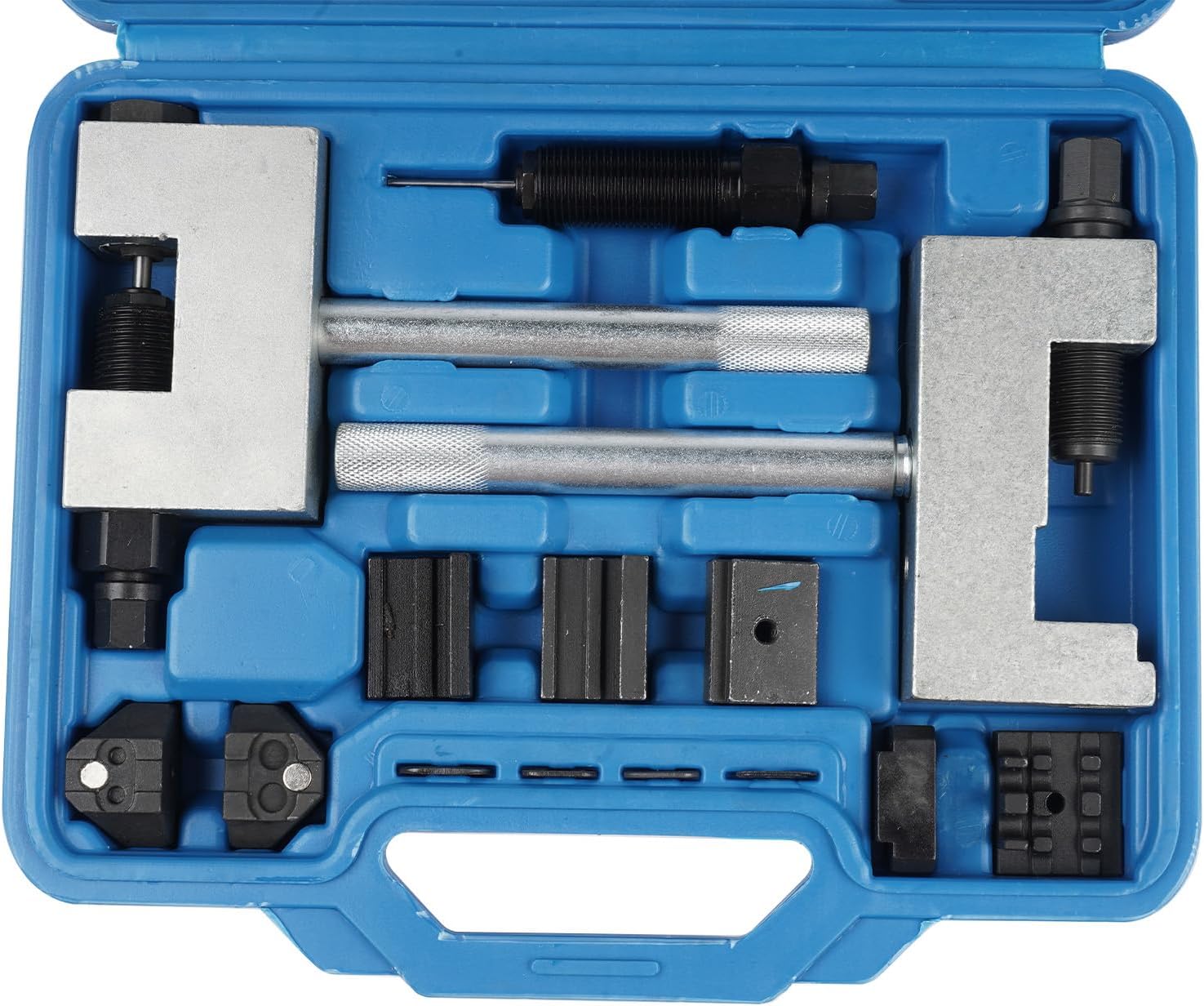 Engine Timing Chain Removal Installer Breaker Assembly Tools Kit Riveting Tool Double Camshaft Disassembler Replacement for Mercedes M271 M272 M273 M276 Chrysler Jeep