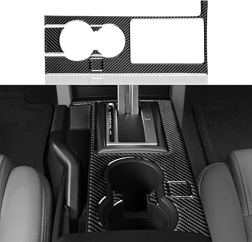 Cubierta interior de fibra de carbono para Ford Mustang GT 2005 2006 2007 2008 2009 S197 Accesorios
