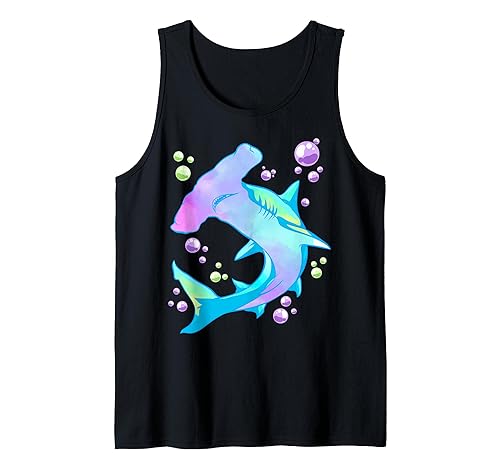 Hammerhead Shark Marine Life Gift For Girls and Women Tank