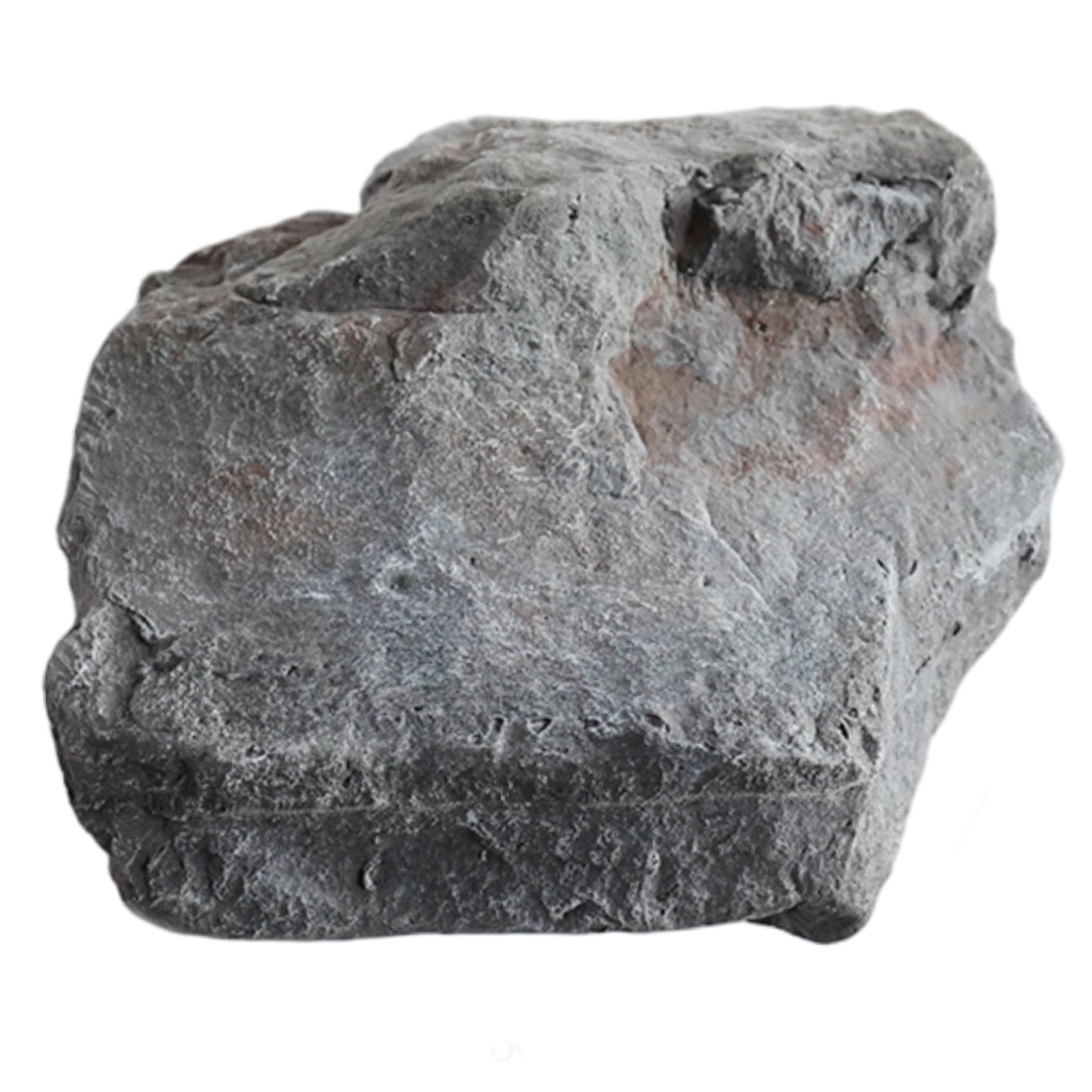 Tsawntd Grey Rock, Artificial 3D Foam Rocks, Lightweight Boulder, Easy To Install Landscape Boulder For Garden Yard Lawn Well Pump Decor