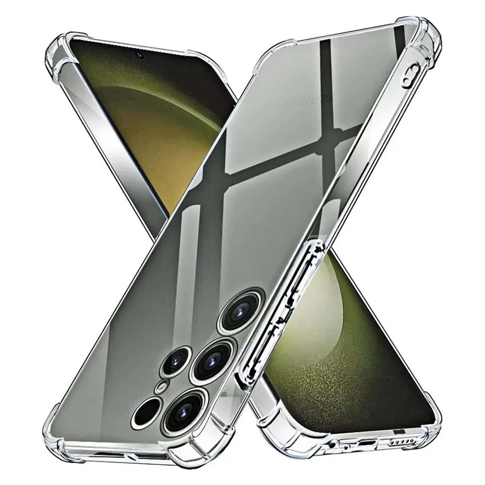 Coque silicone transparent pour Samsung S24 Ultra antichoc souple - 7