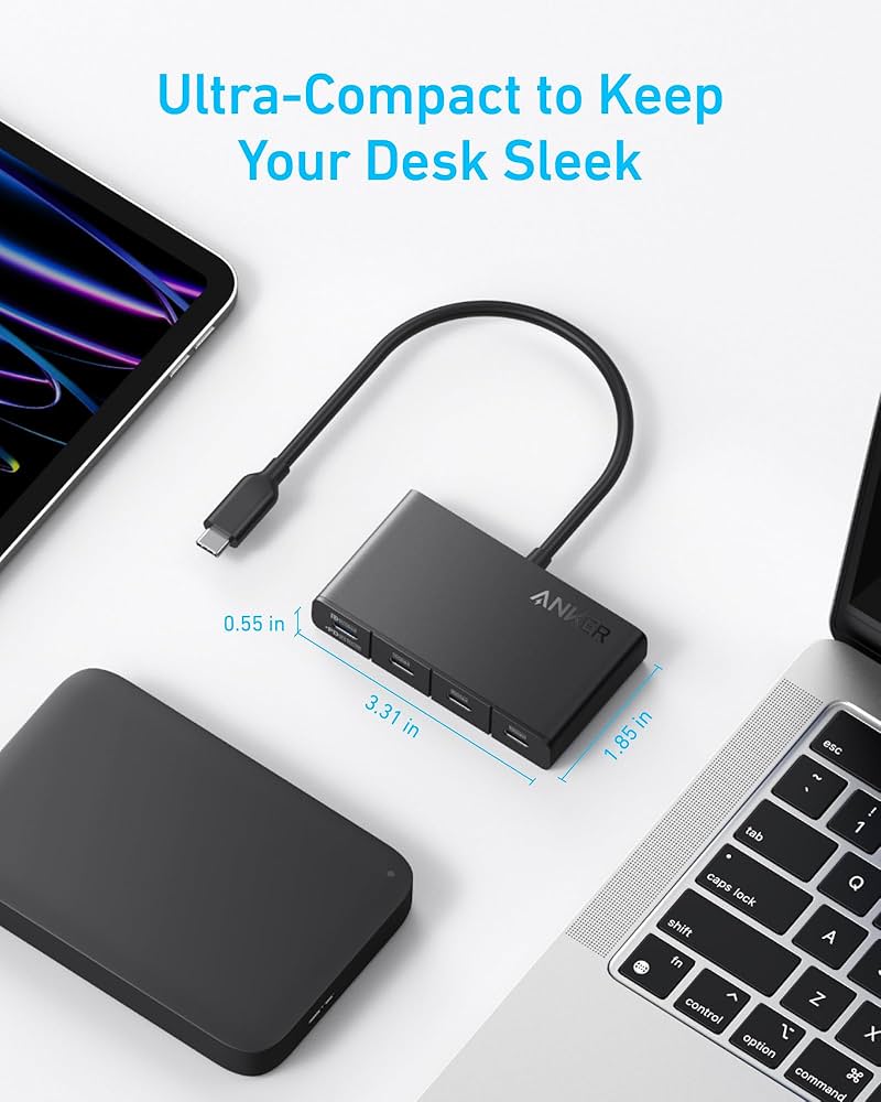 【USキーボード】2019 MacBook Pro + Anker 互換ハブ USキーボード】2019 MacBook Pro + Anker 互換ハブ USキーボード
