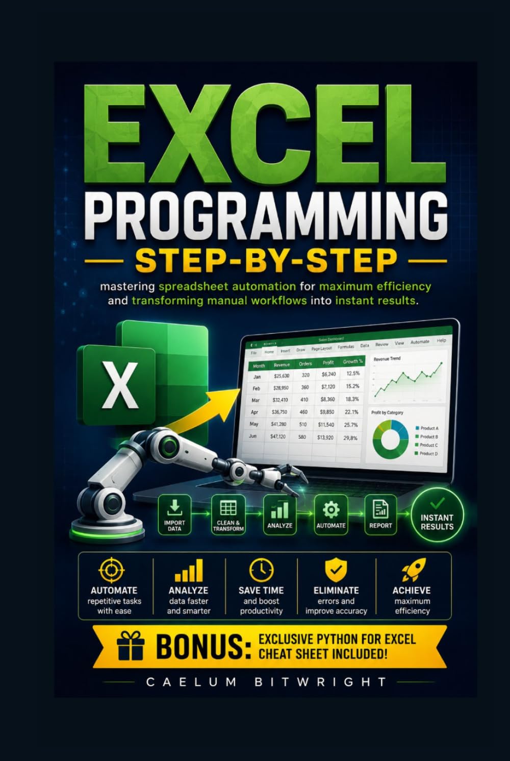 Excel Programming Step-by-Step: Mastering Spreadsheet Automation for Maximum Efficiency and Transforming Manual Workflows into Instant Results (The Caelum Protocol)