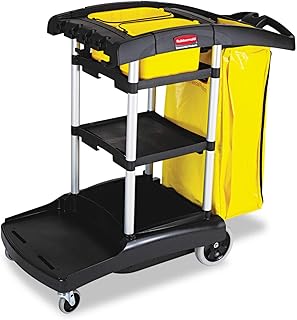 RubbermaidÂ® Commercial High Capacity Cleaning Cart RCP 9T72