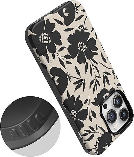 Vista 352 de Casely - Funda para iPhone 14 Pro Max, Viva La Vida, Frida Kahlo Floral Collage, compatible con MagSafe 10 Frida Kahlo Viva La Vida Collage