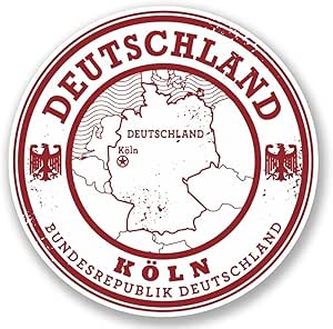 German Eagle Statue German Eagle Sticker Decal – Vinyl, Deutschland Germany Theme, Self-Adhesive German Ss Sticker - Foto 4