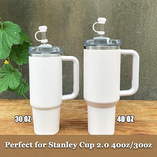 Miniatura 2 de Stanley Cup 2.0 - Juego de 6 tapones para popote Stanley Cup 2.0 de 40 onzas30 onzas, accesorios de copa Stanley que incluyen tapa de pajilla, tapón