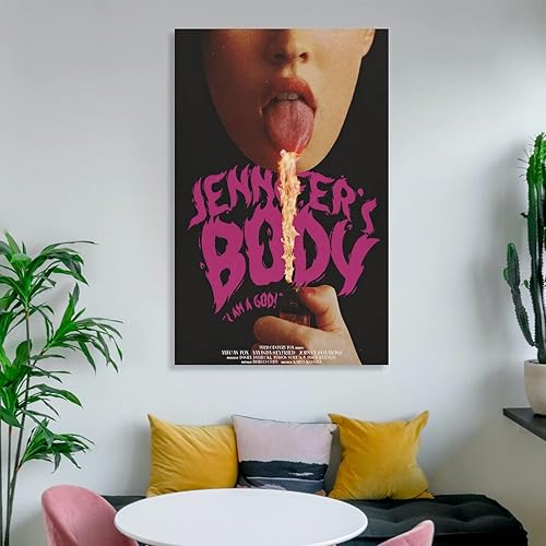 Miniatura 6 de Yurzupre Póster artístico de Jennifer's Body Movie Room Decor Póster en lienzo para decoración de pared, decoración de habitación, decoración de