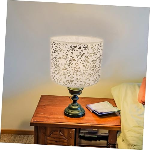 Miniatura 2 de DOITOOL Pantalla de tela rosa con dispensador de agua de lagarto, lámpara de mesa, pantalla de clip, pantalla de araña, pantalla de araña moderna,