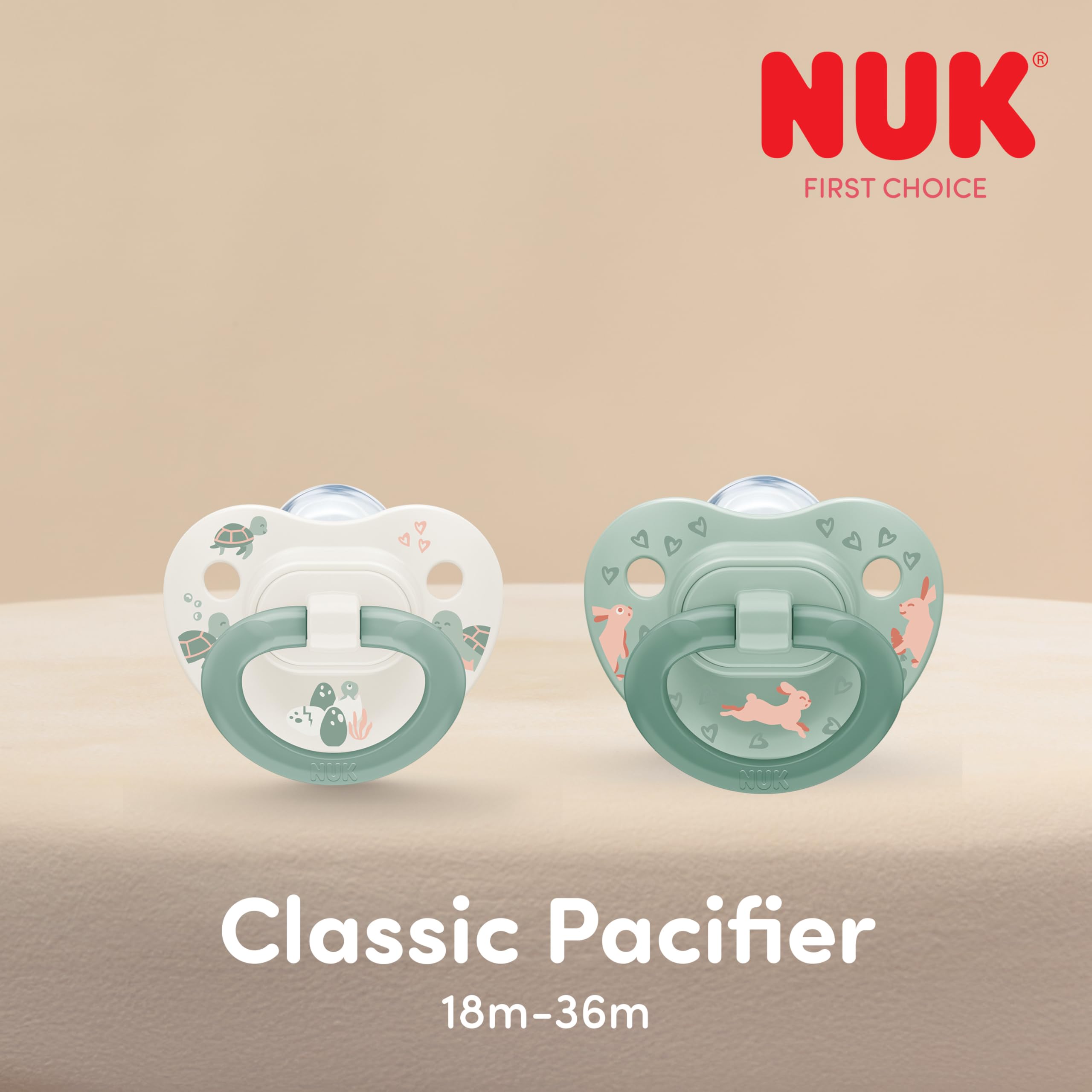 Amazon | NUK First Choice 矯正おしゃぶり 18-36か月 5パック ブルー