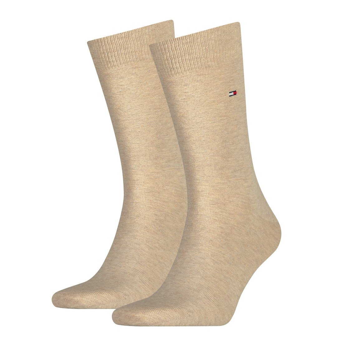 Tommy Hilfiger Men's Beige Classic Clssc Sock, 9-11 Uk