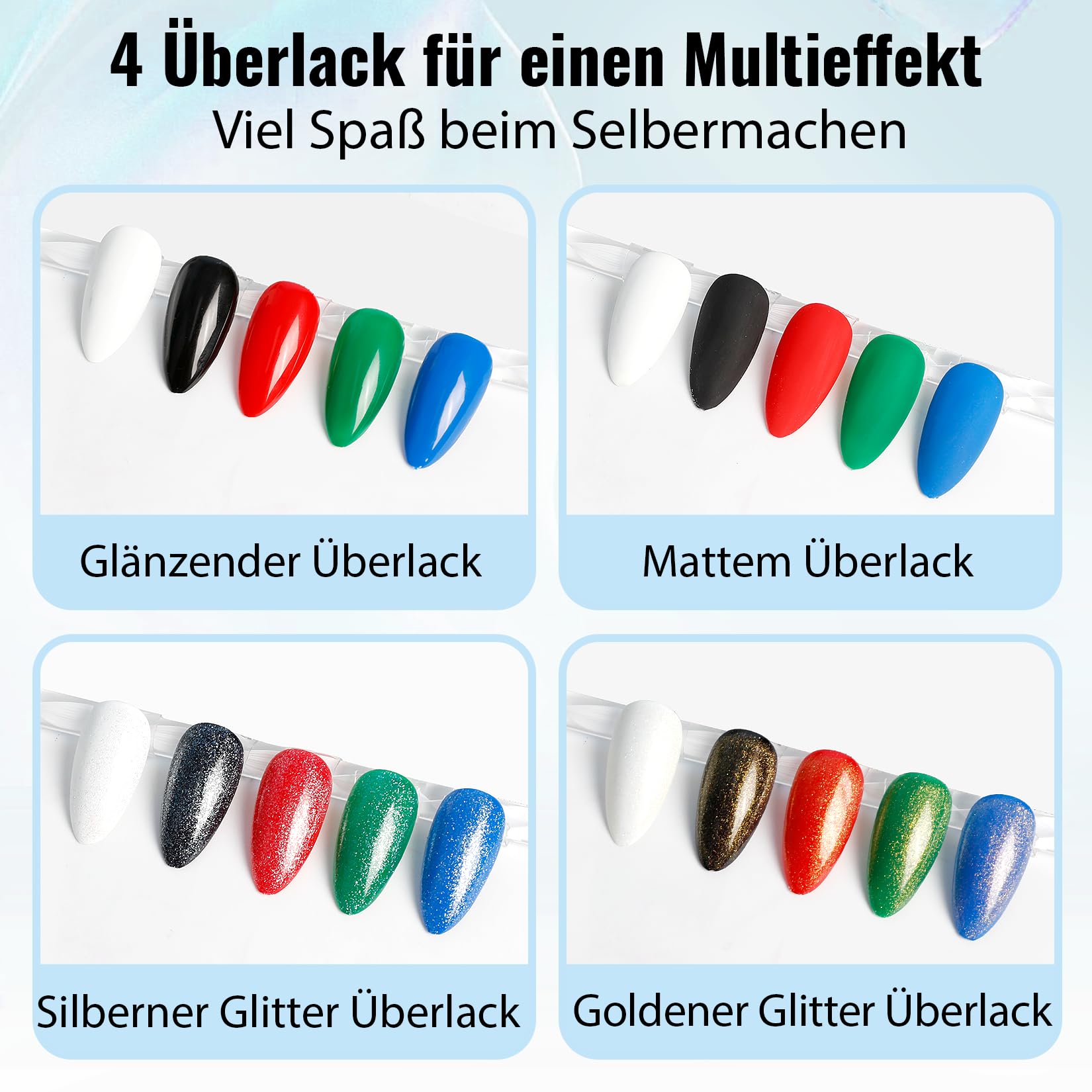 VANREESA U V Nagellack Set, Gelnägel Starterset mit Professioneller Elektrische Nagelfräser 35 Farben Gelnägel Set mit 48W U V/LED Nagellampe Rosa Orange Grün Maniküre Starter Kit Geschenk für Frauen