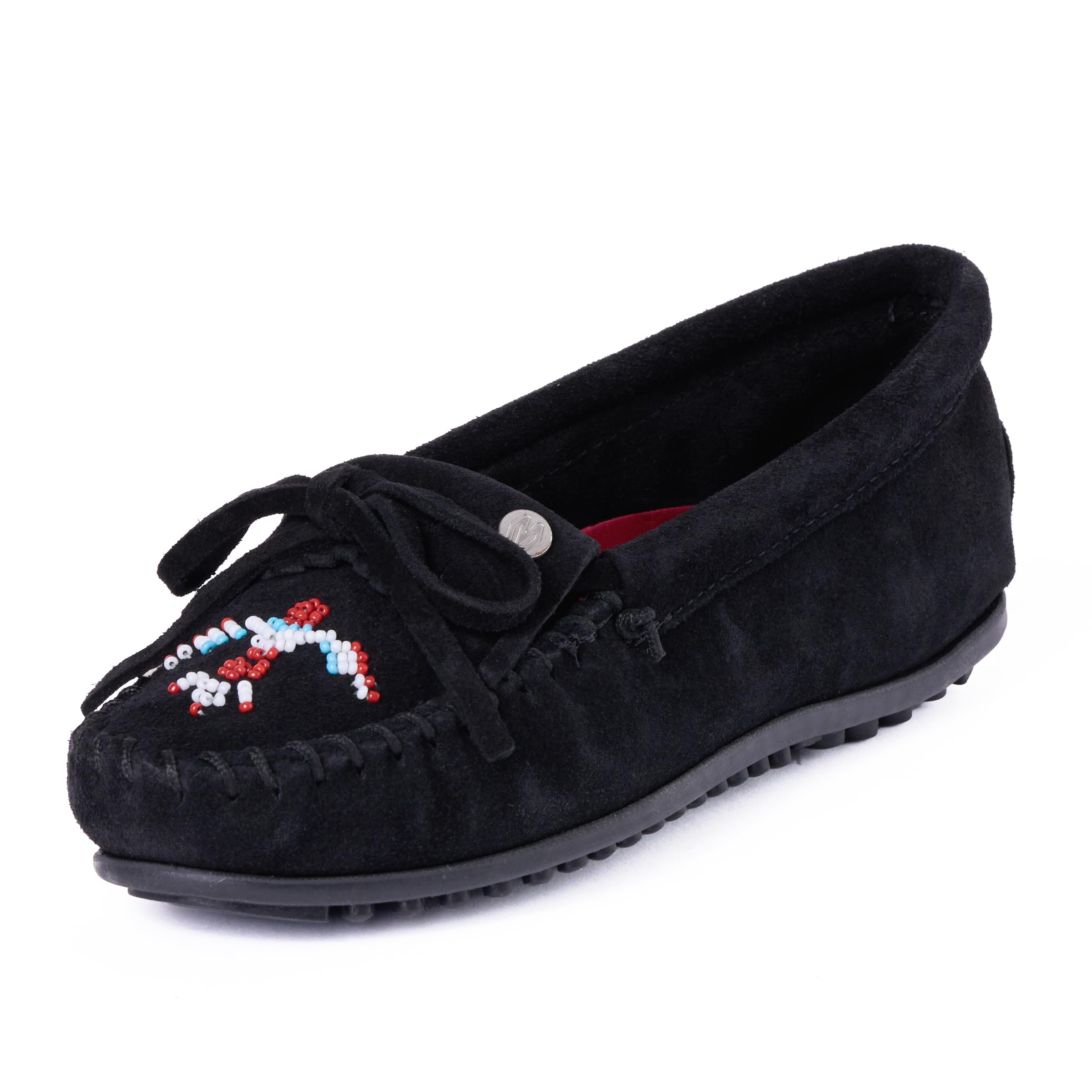 Minnetonka Women’s Thunderbird Animikii Beaded Moccasins