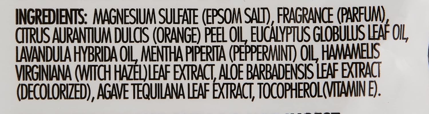 Dr Teal's Pure Epsom Salt, Clarify & Smooth with Witch Hazel & Aloe Vera, 3lbs : Beauty & Personal Care