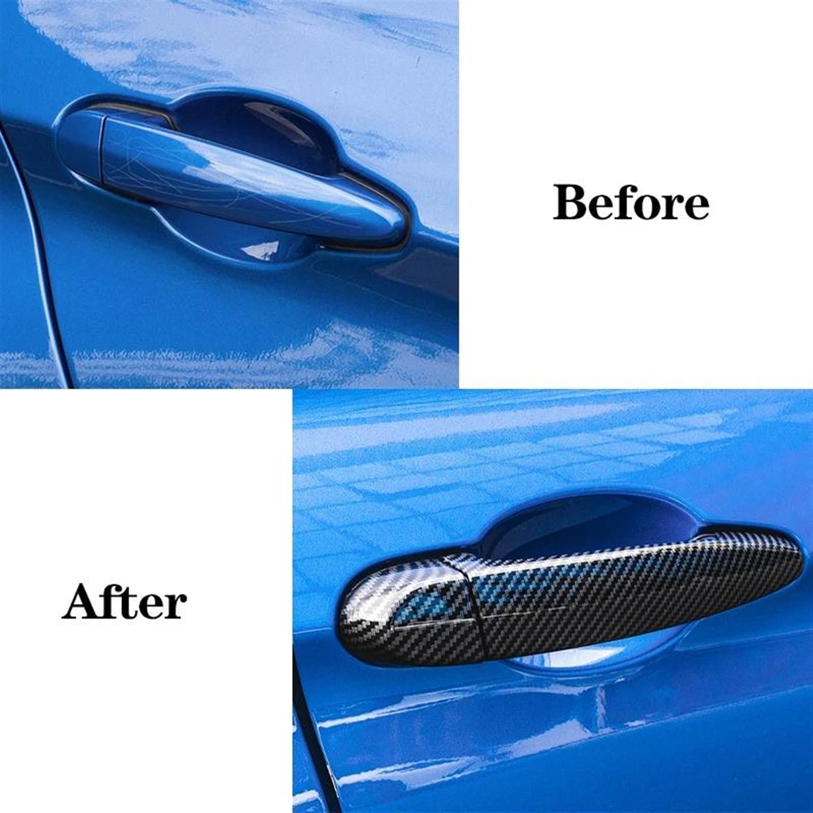 Lot De 4 Poignées De Porte Extérieures 826526000 Pour Santa Fe GL 2001 2005-2006 | Leroy Merlin