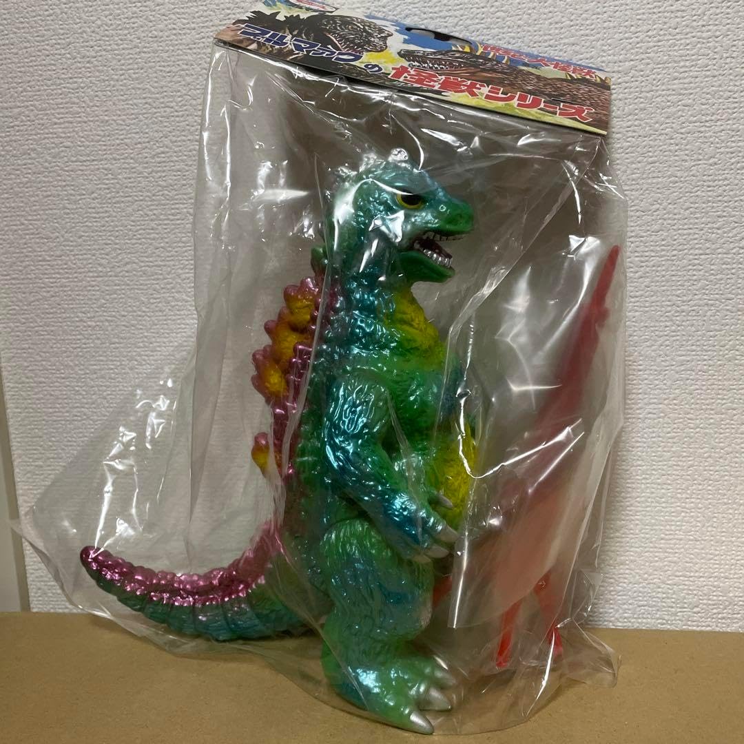フルマックの怪獣シリーズ ゴジラ50(グリーン) ブルマァク BULLMARK ゴジラ50 グリーン(新復刻版) ソフビ フルマック