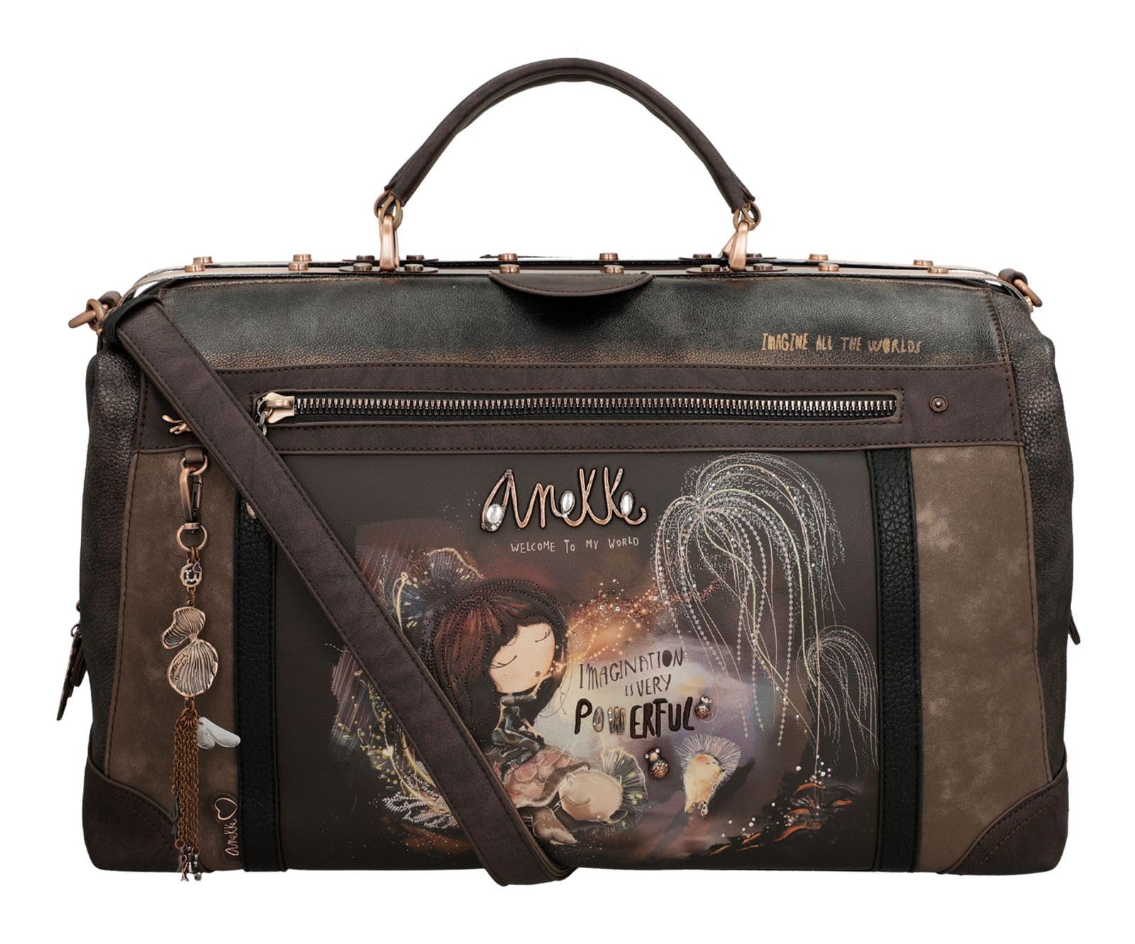 Sac de Voyage Dreamverse - Bandoulière - Dimensions : 49/30/22 cm - Accessoires et Accessoires pour Femme, Divers