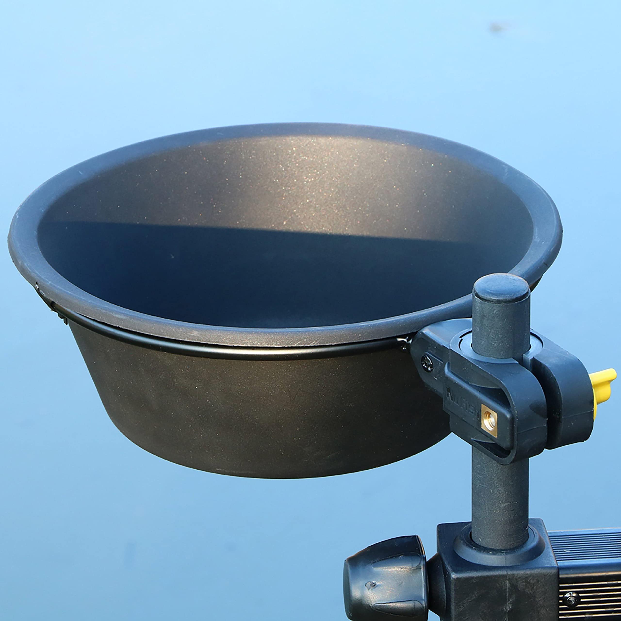NUFISH Bait Bowl & Ring, Black, One Size