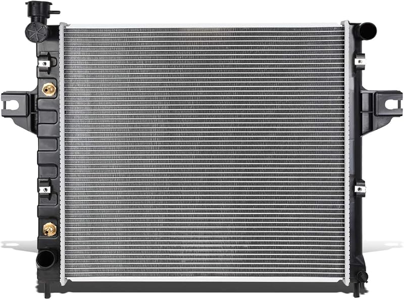 Radiador de alumínio DNA MOTORING OEM-RA-2262 para Jeep Grand Cherokee 4.0 com câmbio automático – 1 unidade