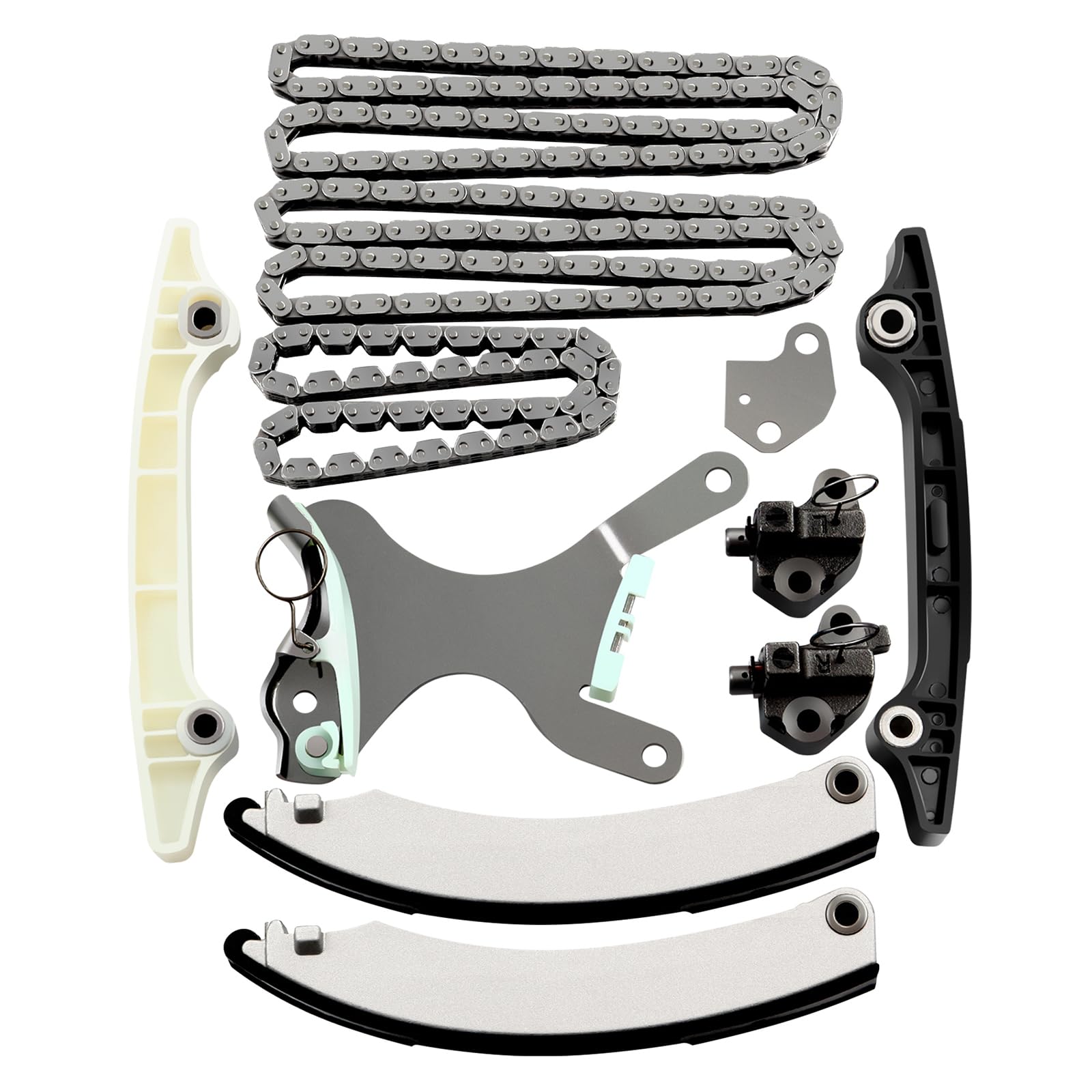 Jeep コマンダー 5.7 HEMI XH ベルト周り3点セット 新品 Amazon.com: ECCPP Timing Chain Kit-no Gears and TimingGasket Set