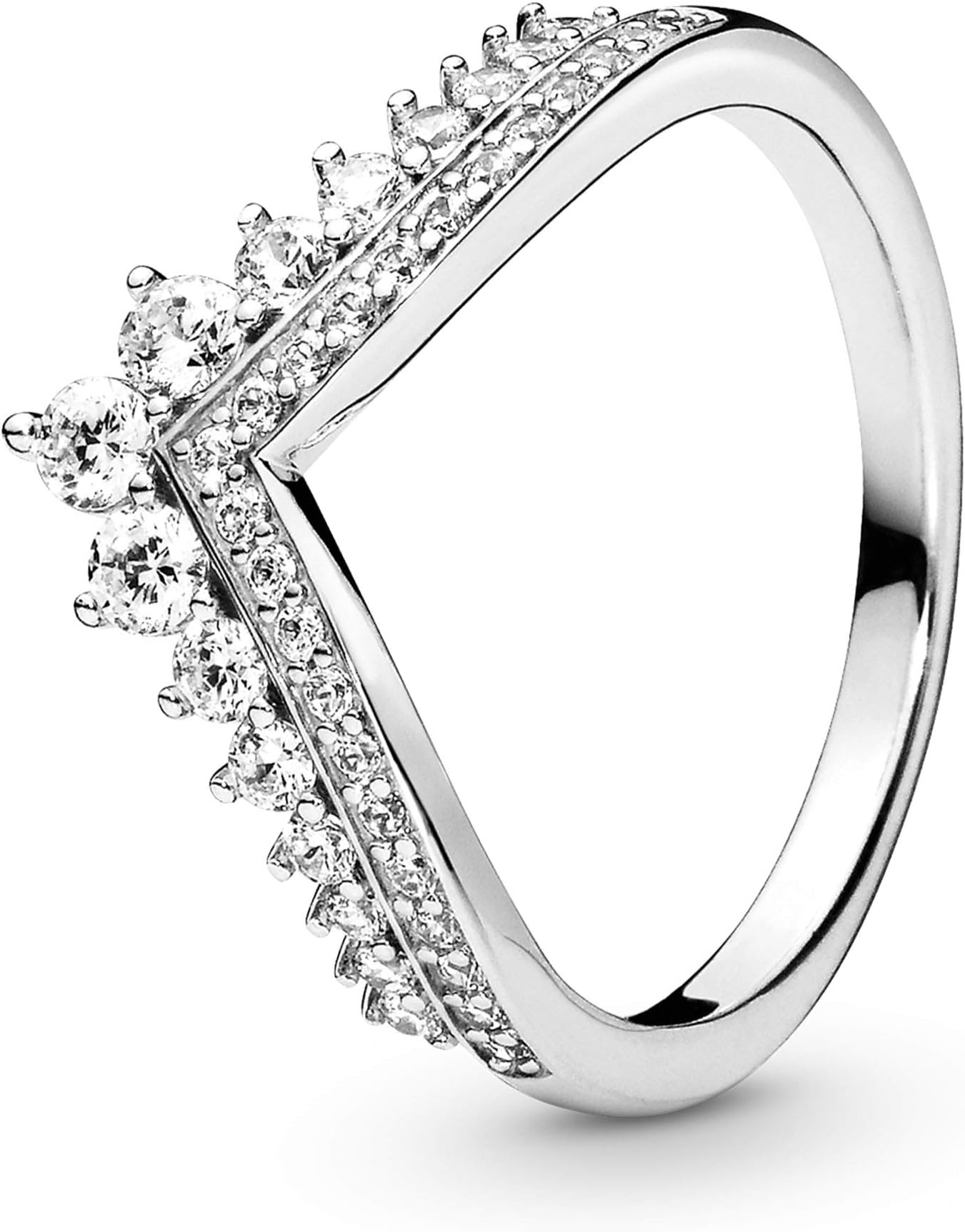 Jewelry Princess Wish Cubic Zirconia Ring in Sterling Silver