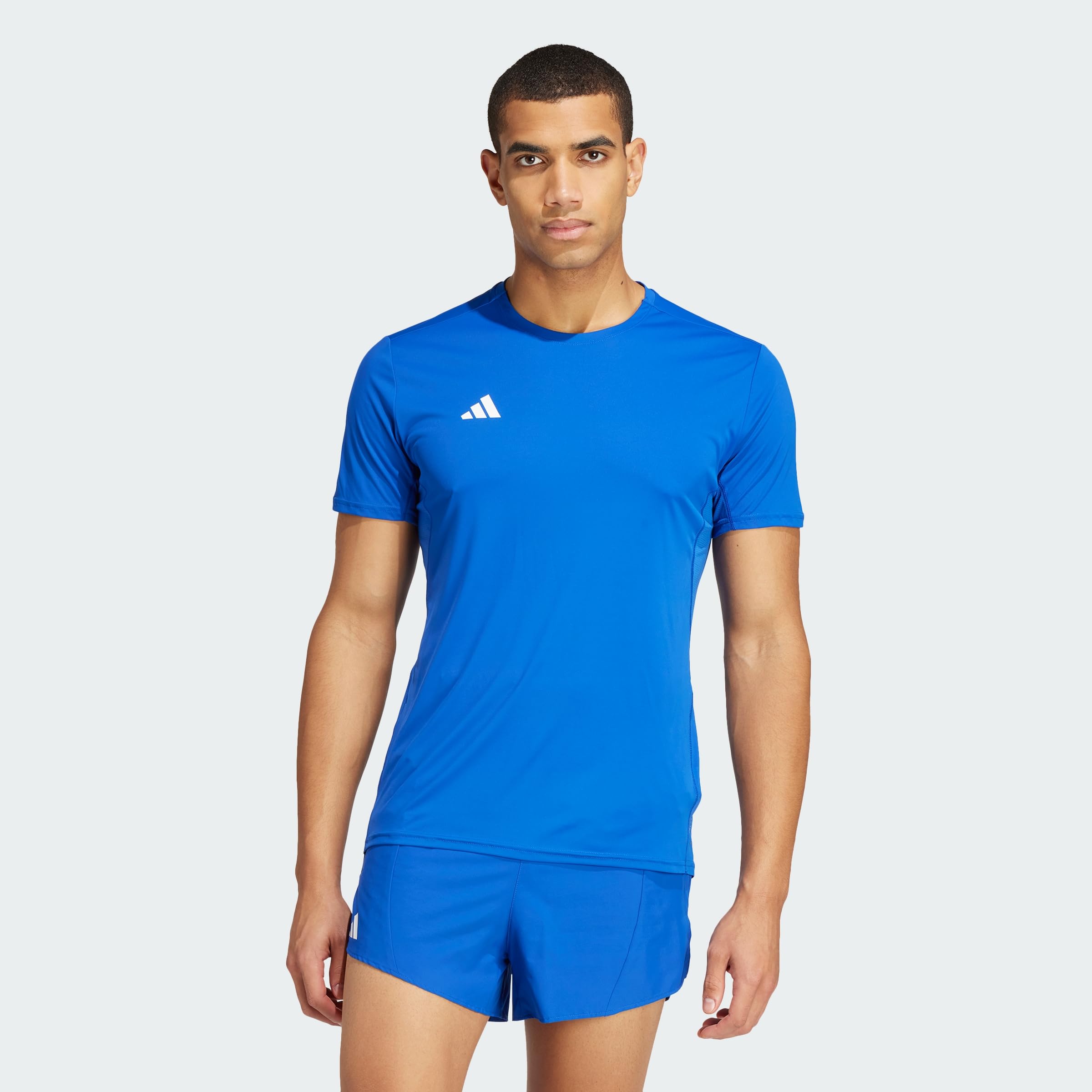 Adidas Men's Blue Adizero Aeroready Running T-Shirt It1469 - M