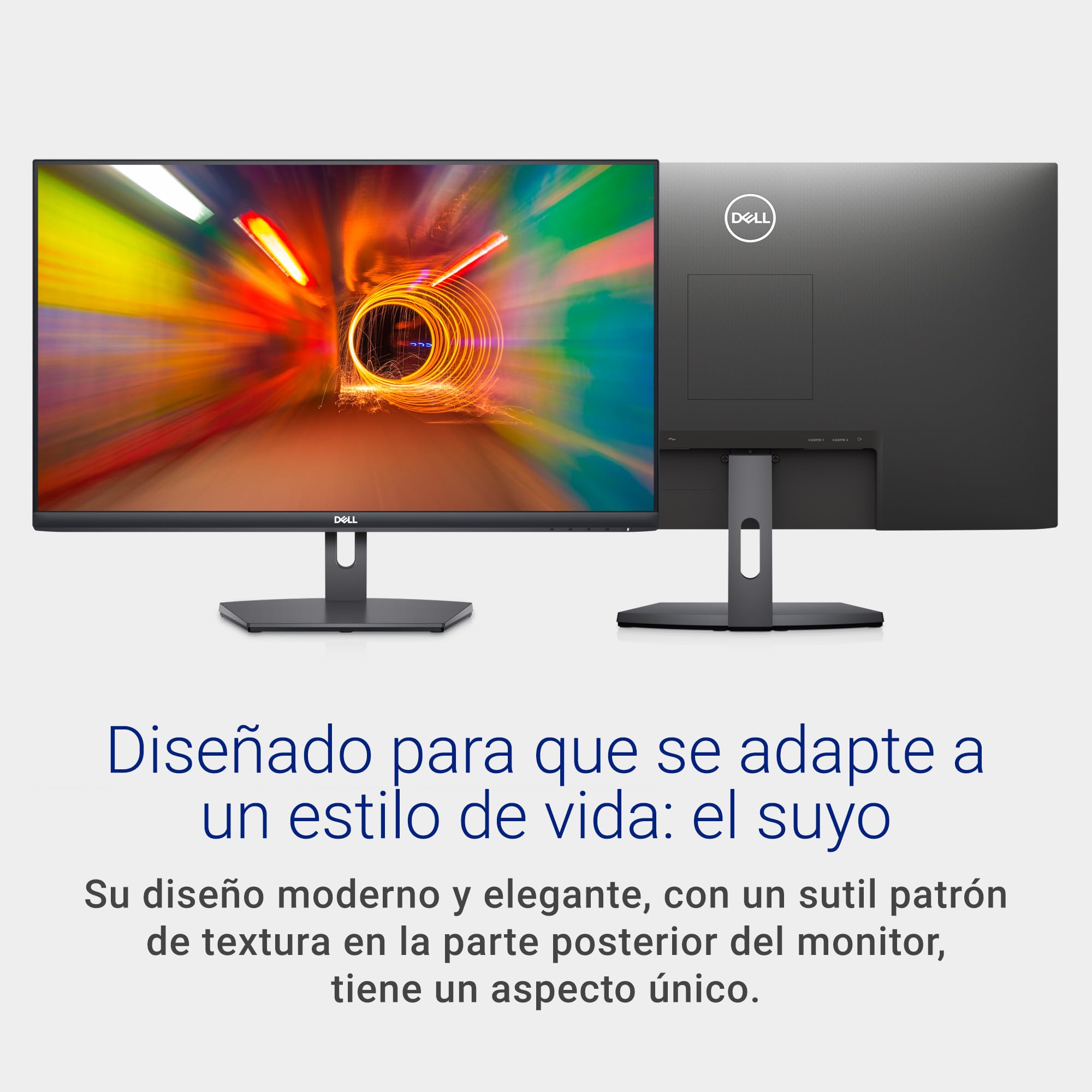 Dell S2721NX 27" Full HD (1920x1080) Monitor, 75Hz, IPS, 4ms, AMD FreeSync, Bisel Ultrafino, 2x HDMI, Negro