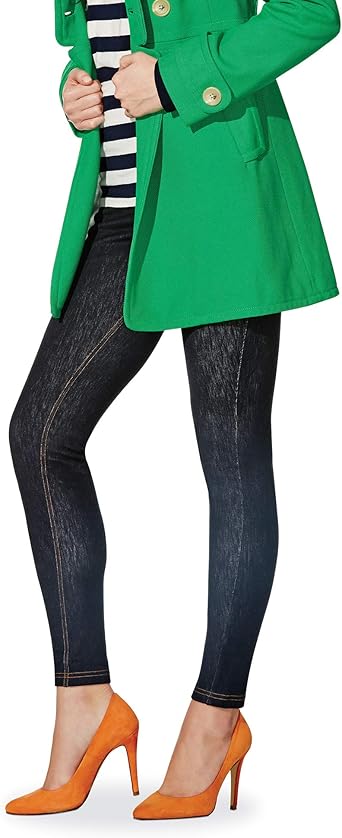 Denim Leggings with Pockets at Amazon 