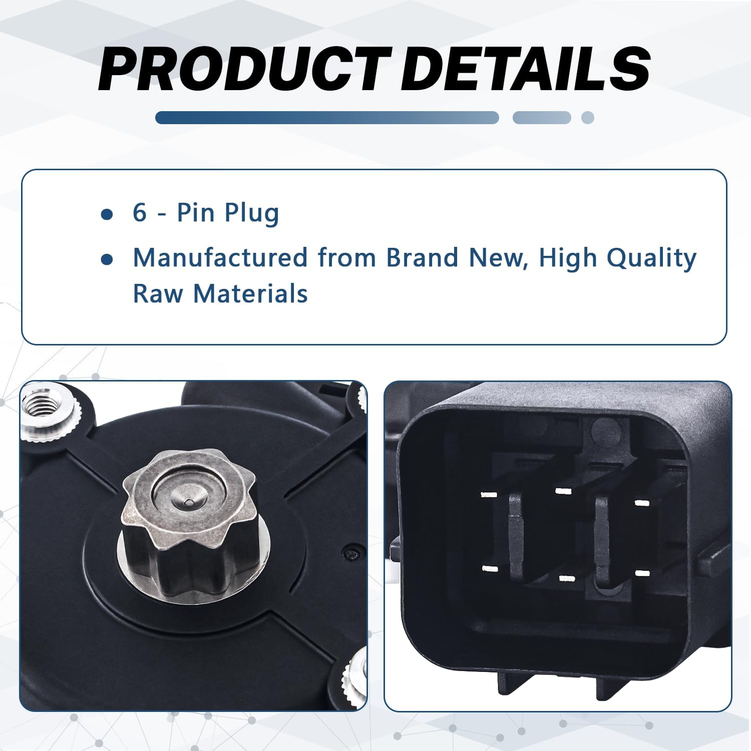 KELOKE Power Window Motor Compatible with Honda