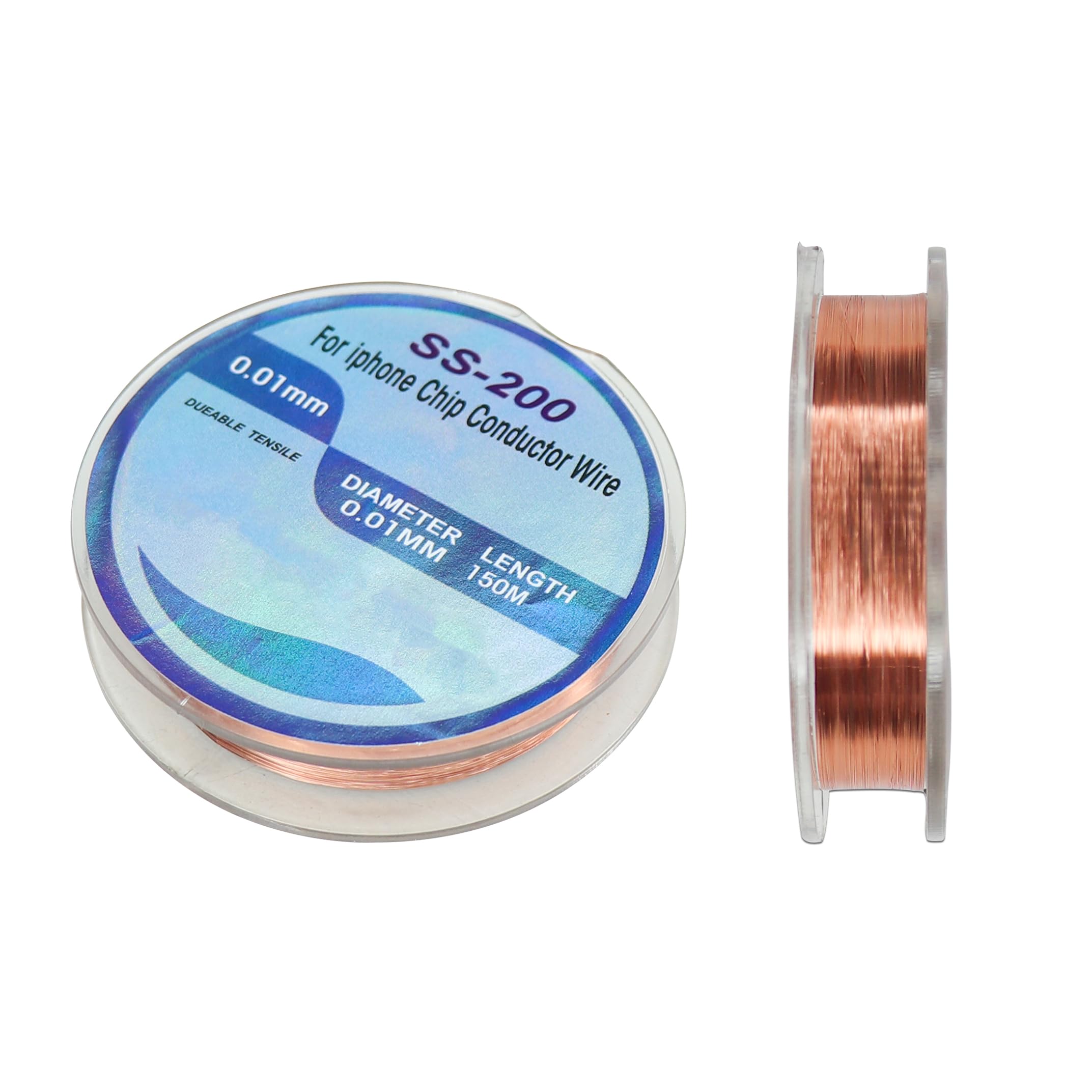 See full amazon price history chart for Electronic Spices SS-200 0.01mm 150M Copper Soldering Jumper Wire for iPhone Chip Electronic Spices SS-200 0.01mm 150M Copper Soldering Jumper Wire for iPhone Chip (B0CSDH4SCW) Amazon Price History, Amazon Price Tracker