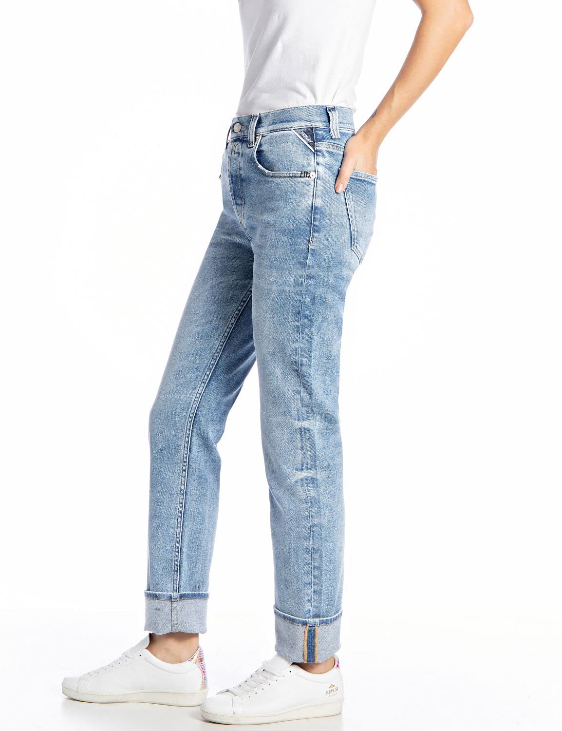 Replay Maijke Straight Jeans Donna