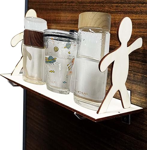 Miniatura 1 de pologmase Floating Wall Shelves for Living Room Bedroom Kitchen Office Repisas De Pared para Cuarto Natural Bathroom Wall Shelf Floating Shelves