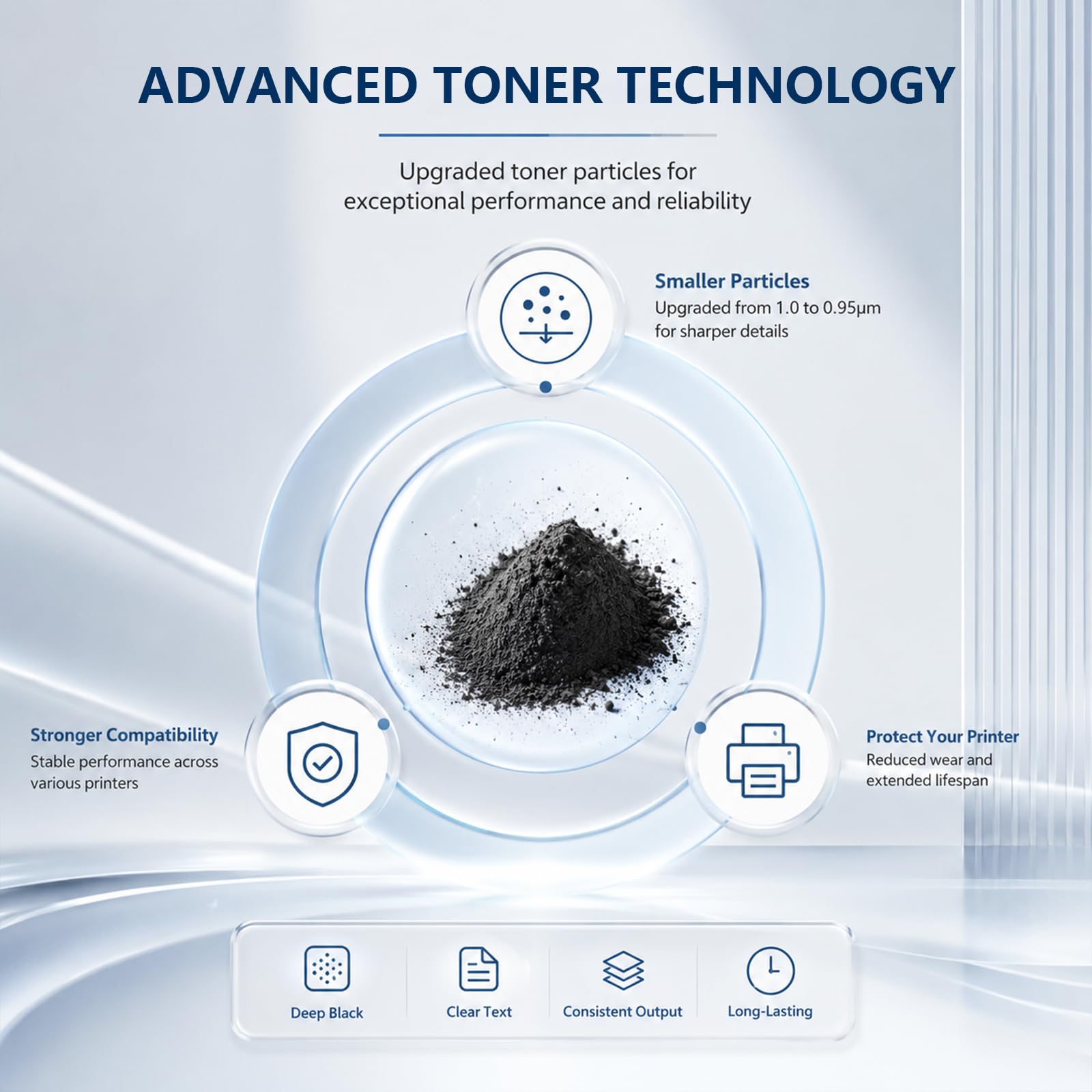 Cartuccia di toner TK-8339, sostituzione nera ad alta resa per la stampante Kyocera LaserJet 3252ci 3253ci, Stampe ad alta velocità, rendimenti elevati, 25000 pagine,3Pack