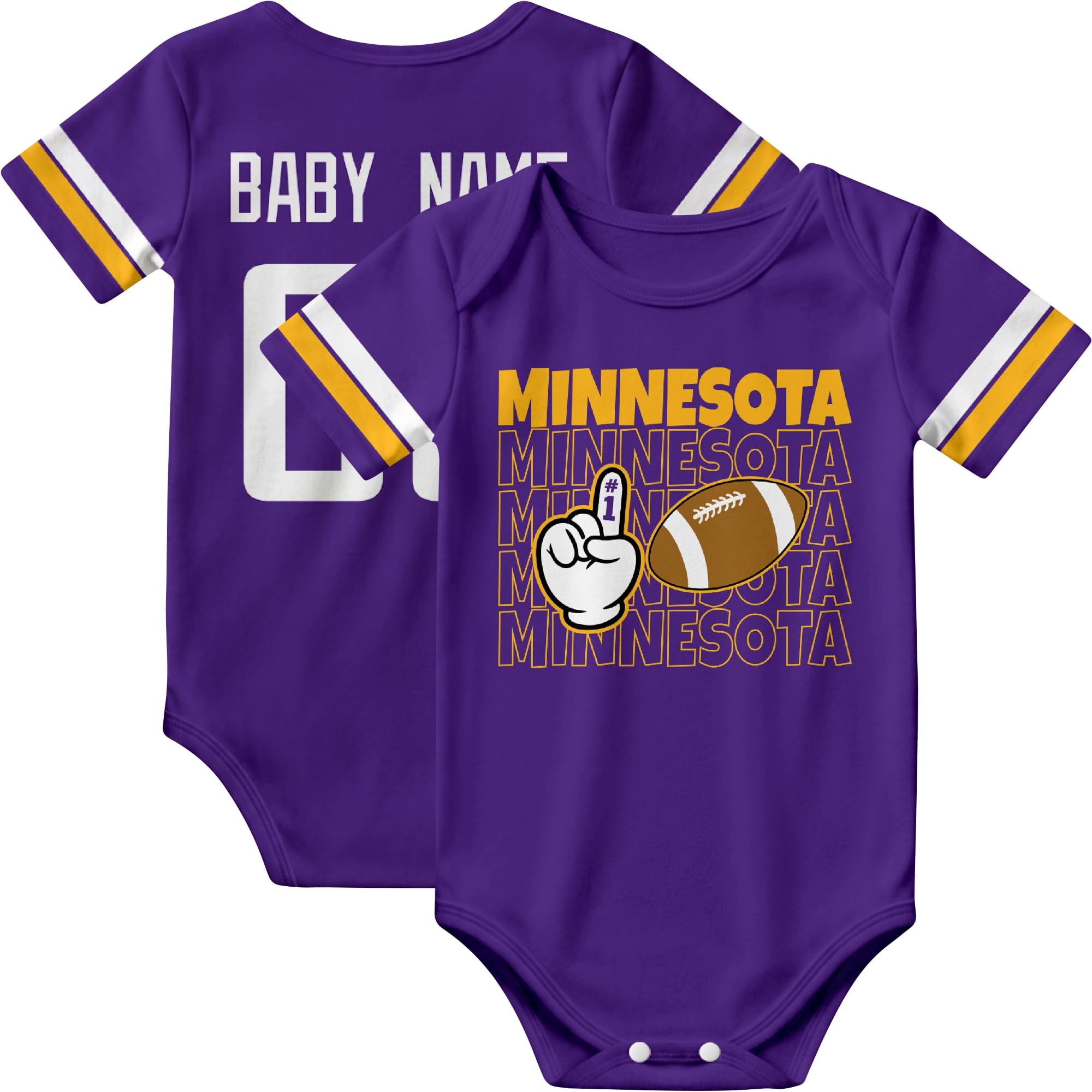 KREDE Baby Clothes Custom Name Bodysuit for Baby Boy Gifts