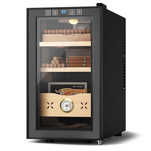 EUHOMY Electric Cigar Humidors, 25L Cigar Humidors, Cooling & Heating